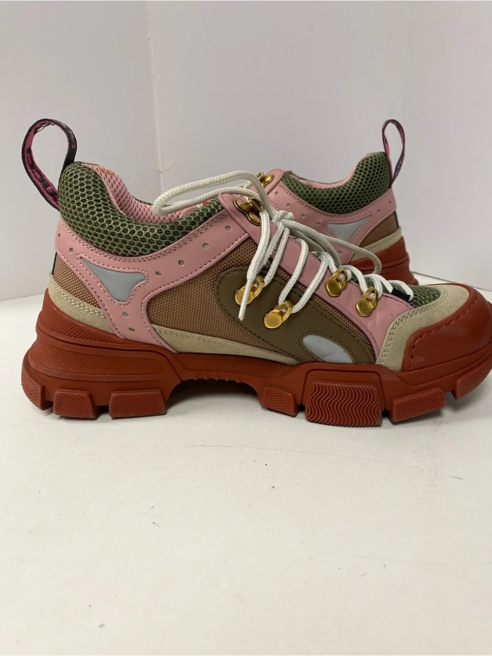 Gucci flash trek women’s sneaker size 38/. 7 1/2